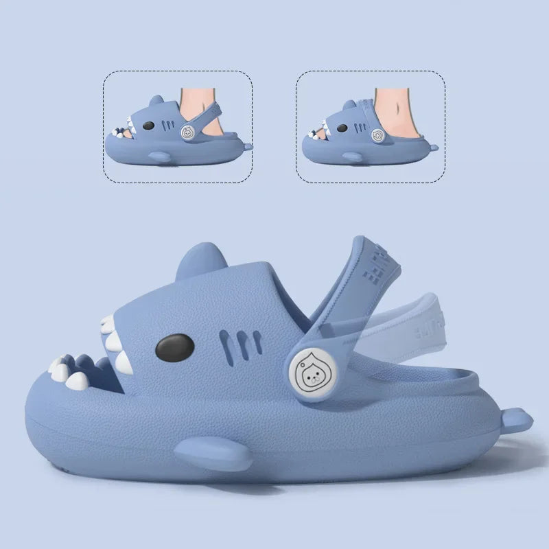 Cartoon Shark Slippers