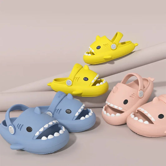 Cartoon Shark Slippers
